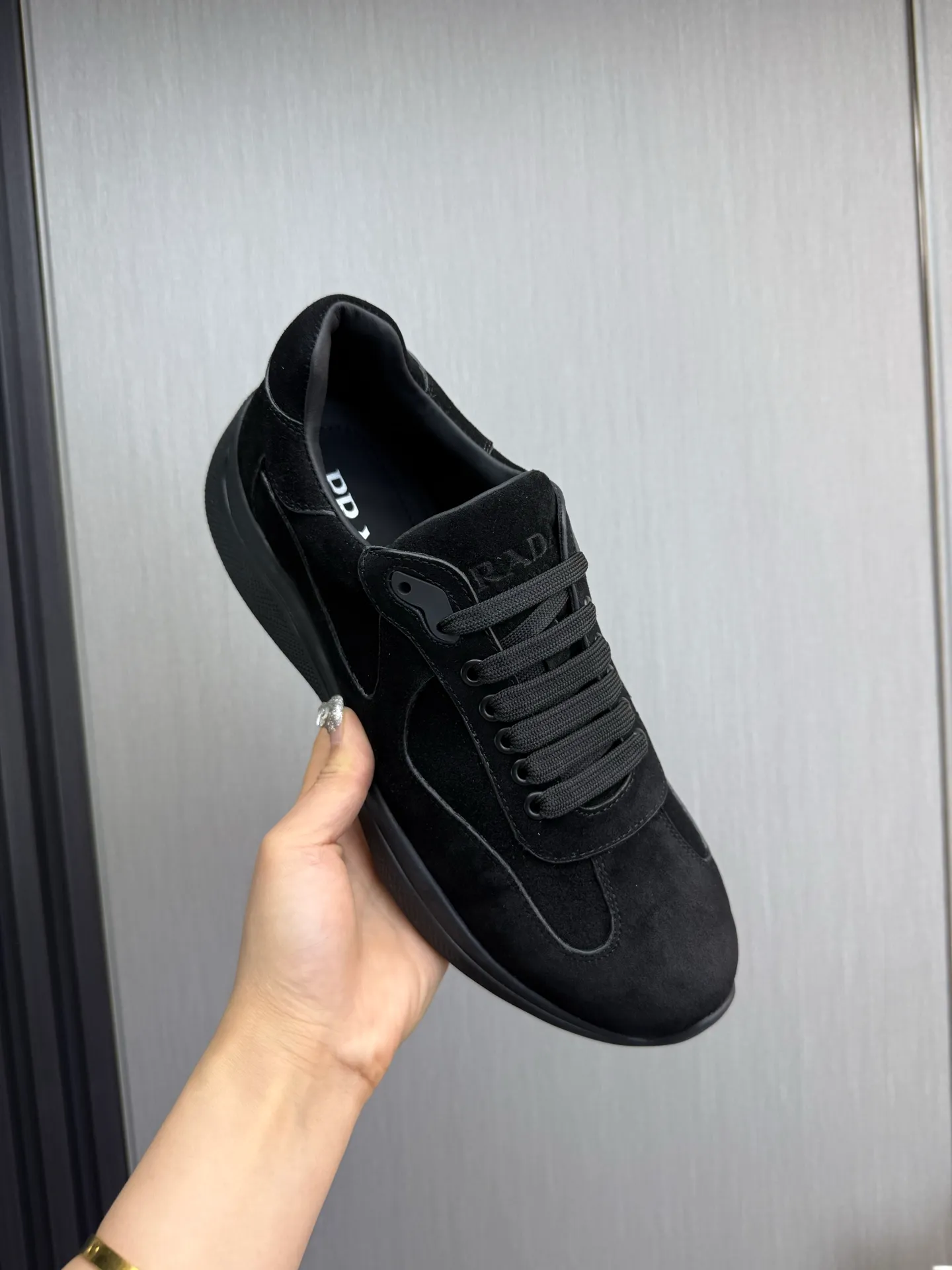 Men's shoes 💰540💰 [PRADA] Men's shoes are popular in the counter, official website is synchronized, 1 high-quality shipment ✔️Original frosted cowhide + cowhide lining, 1🆚1 replica, original sole, 38-45 (45 customized, non-refundable)